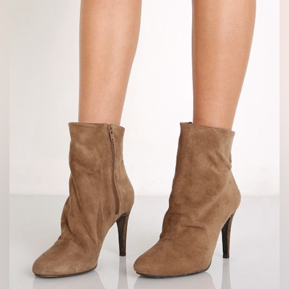 NEW! Free People Suede Heel Boots - Picture 10 of 11